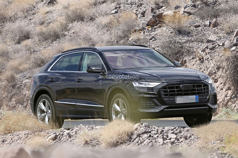 Đây là Audi Q8 - đối thủ của BMW X6 vừa lộ diện khi chạy thử